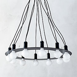 radial chandelier