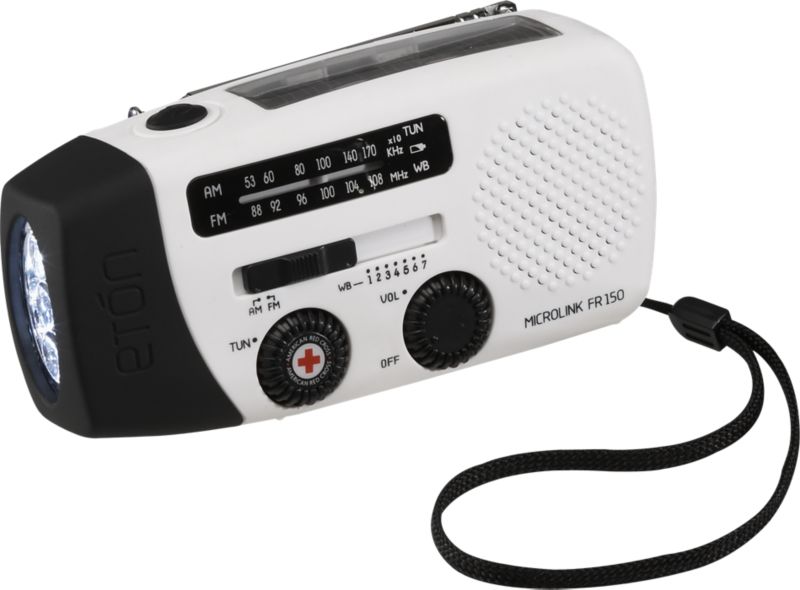 eton solar radio/charger/flashlight