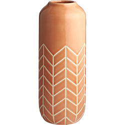 range terracotta vase