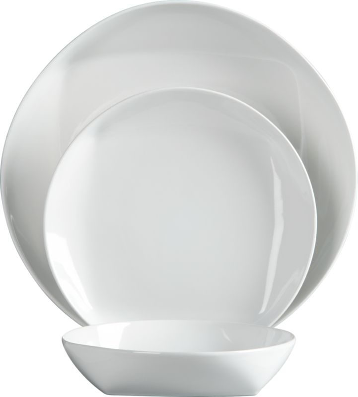 rare white dinnerware
