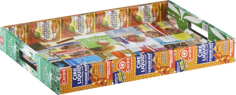 recycled tin tray