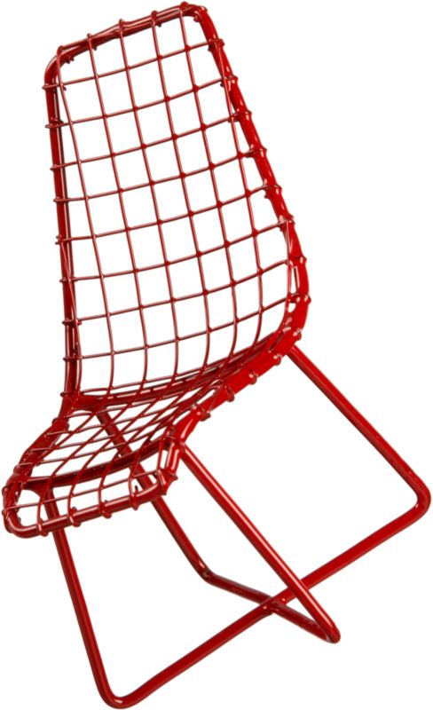 reed chair ornament