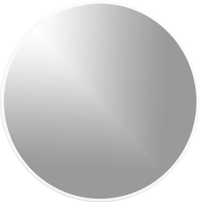 round white mirror