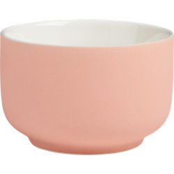 roundish pink mini bowl