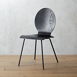 sable black chair