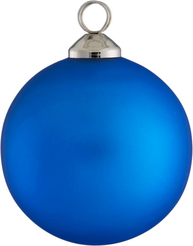 satin ball ornament