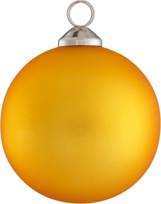 satin ball ornament