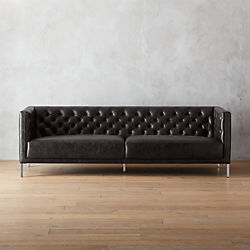 savile leather sofa