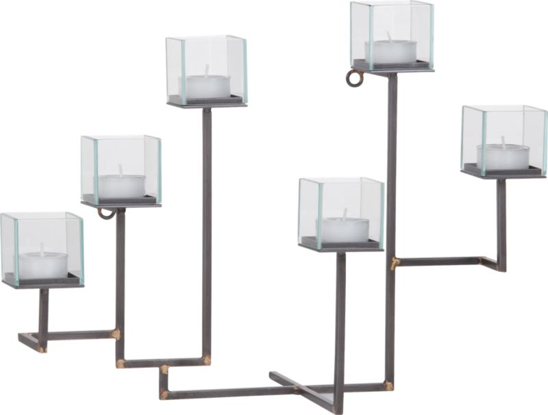 seis multi-level candleholder