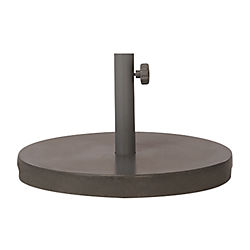 shadow natural umbrella round base