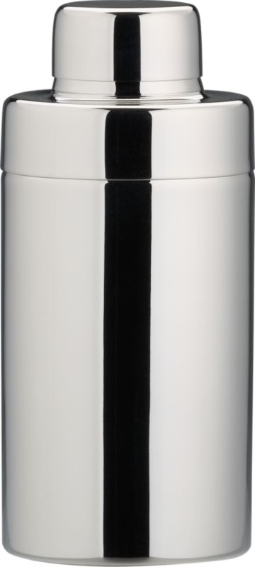 stainless steel shiny mini cocktail shaker