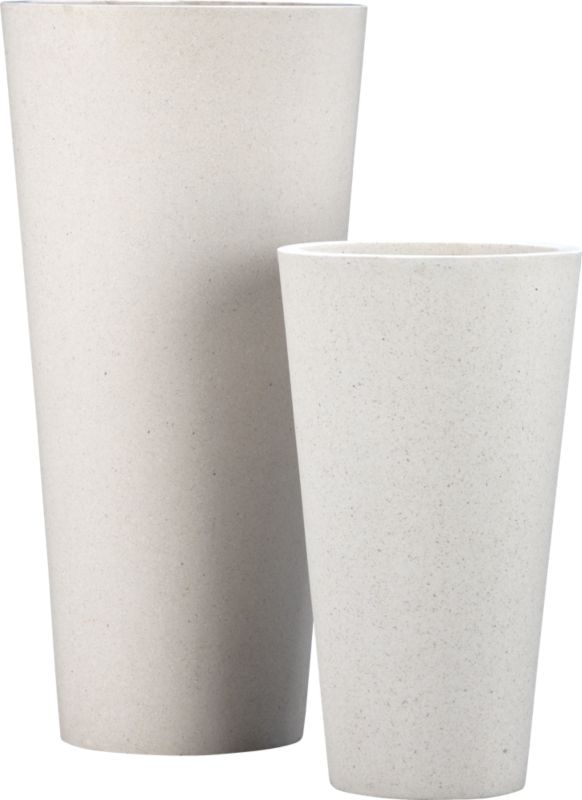 shore polyterrazzo planters