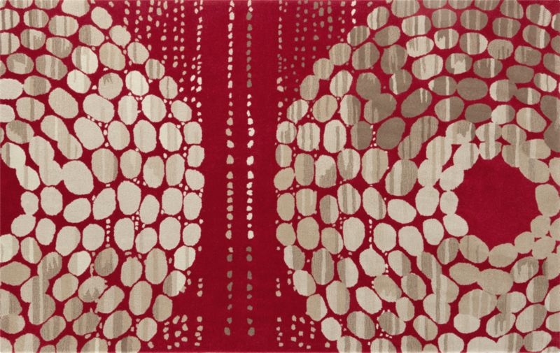 silver pebbles rug