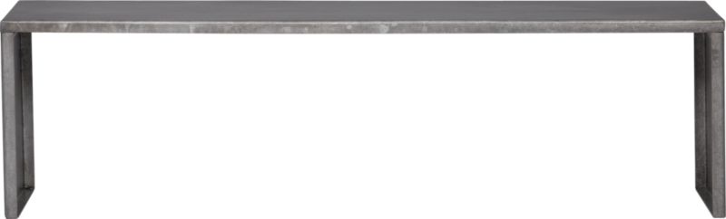 skinny dip coffee table-bench