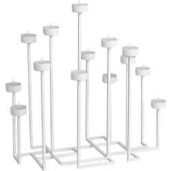 skyline tea light candle holder