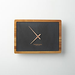 slate wall clock