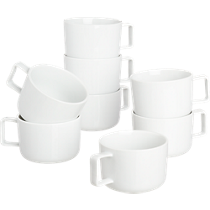 slip mug set of eight