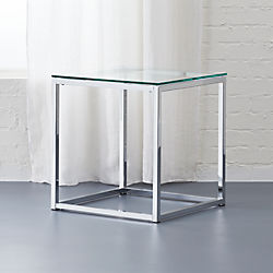 smart glass top side table