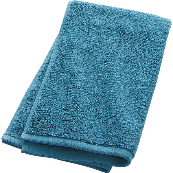 smith bluegreen hand towel CB2