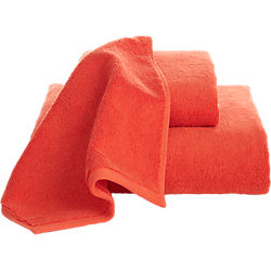 smith orange bath towels