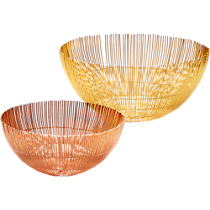 soleil wire bowls