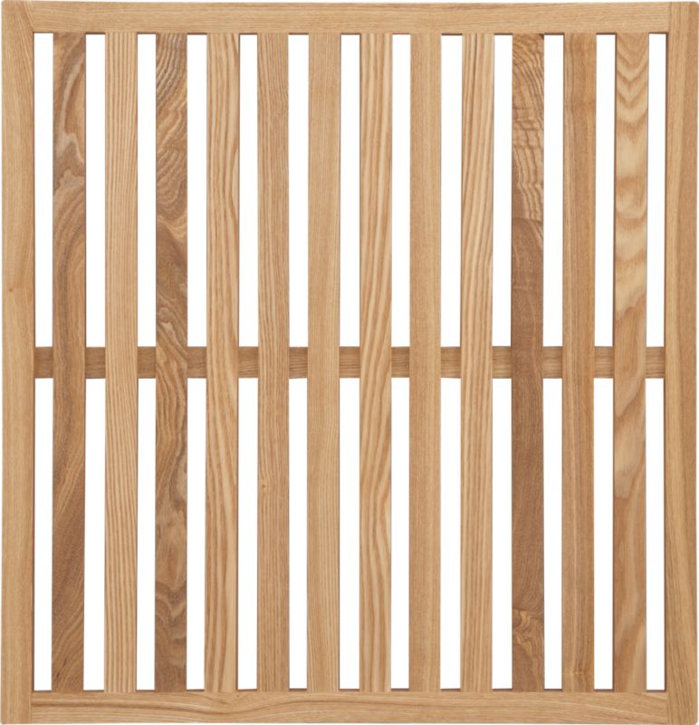 solid ash bathmat