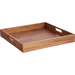 square walnut tray