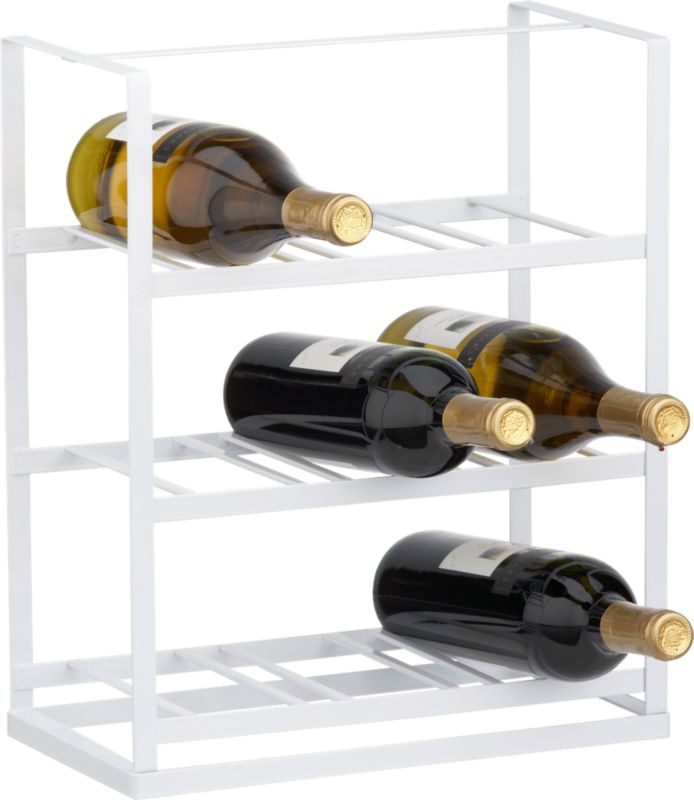stack 9-bottle wine rack