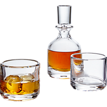 stacking decanter set