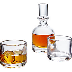 stacking decanter set