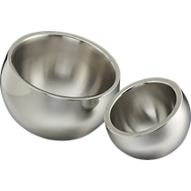 stainless steel snack bowls