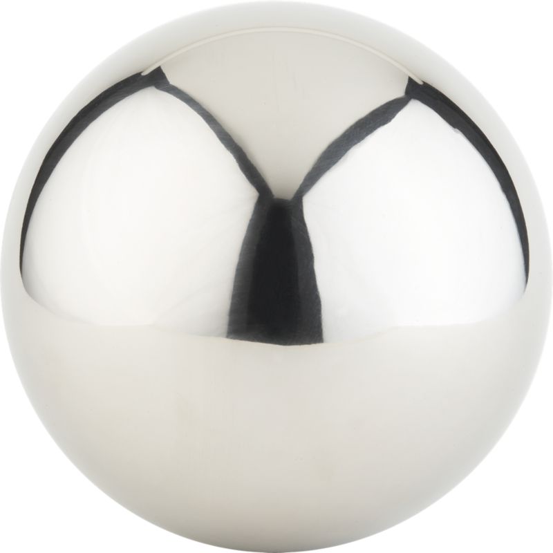 shiny ball. 10" dia.