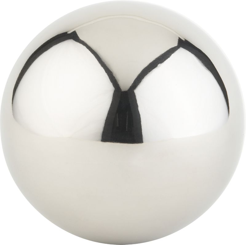 shiny ball. 6" dia.