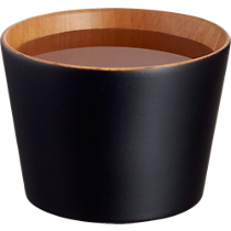 steep wood tea cup