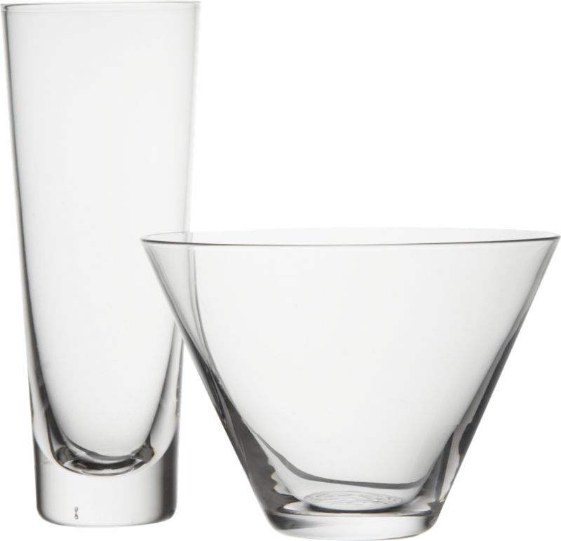 stemless flute/martini