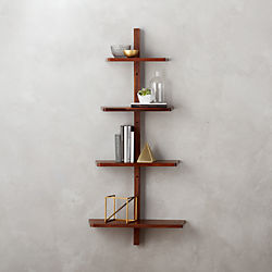 step wall shelf
