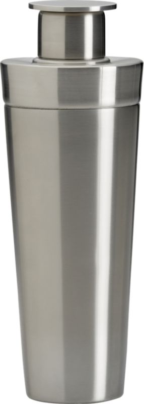 stainless steel straight cocktail shaker