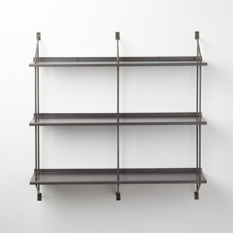 stretch modular wall shelf CB2