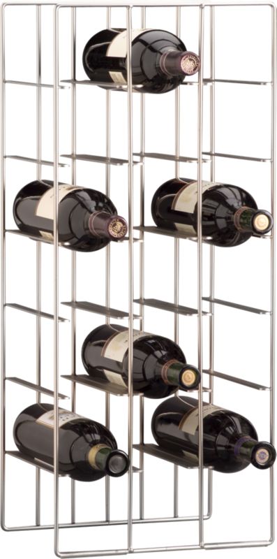 structure 18 bottle wine rack