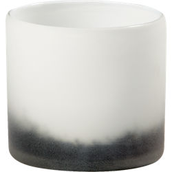 sumi glass tea light candle holder