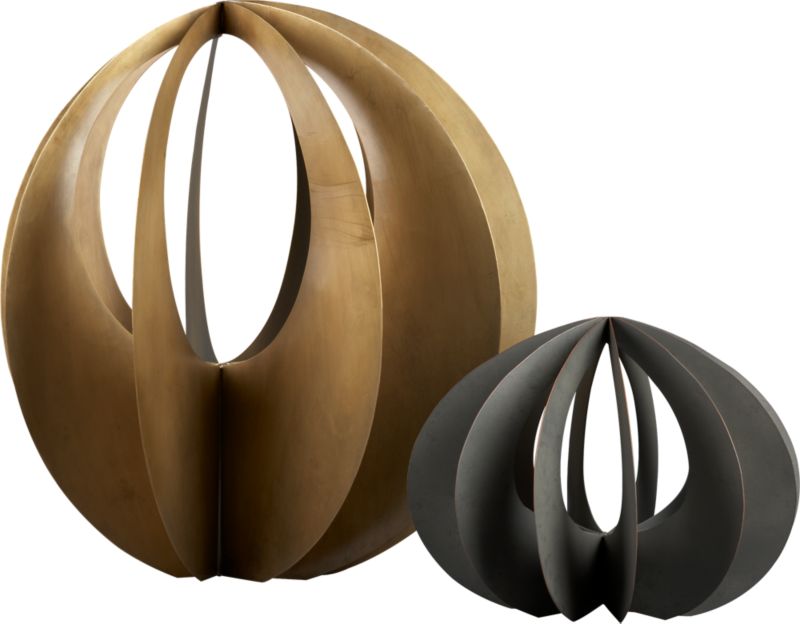 swirl sculptures