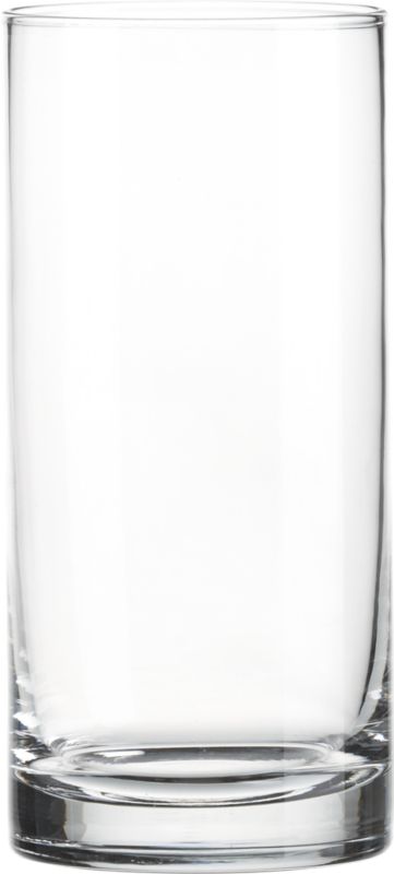 clear cooler. 18 oz.; 6.5"H