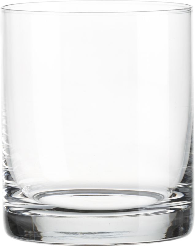 clear double old-fashioned. 12 oz.; 4"H