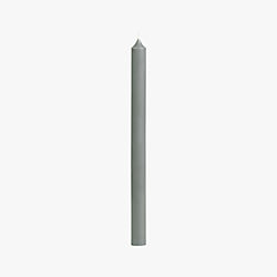 grey taper candle
