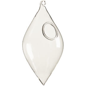 teardrop diamond hanging vase