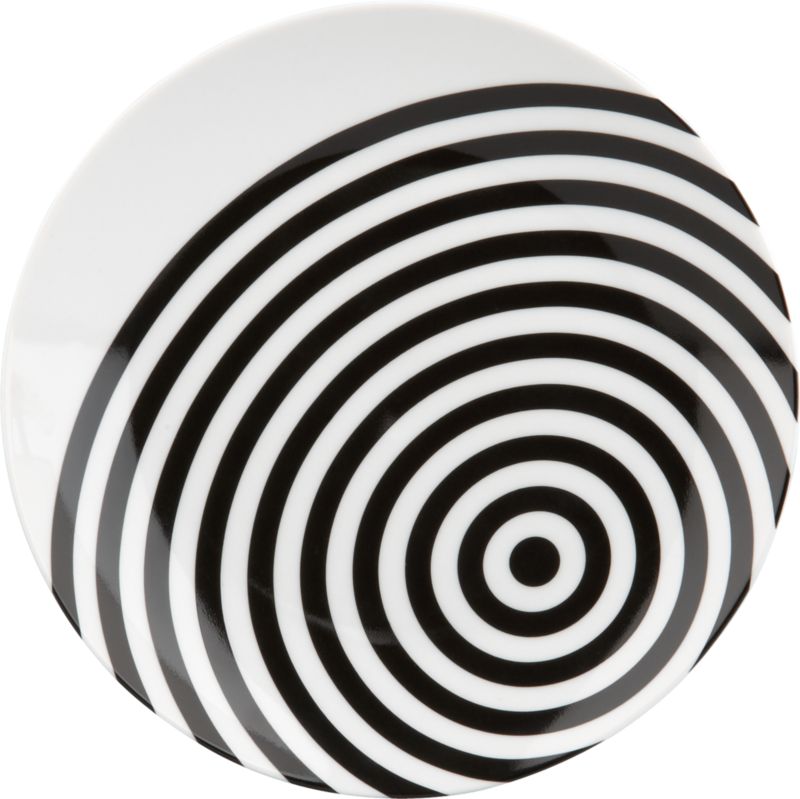 techno swirl plate