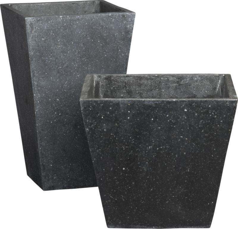 terrazzo planters shopping in CB2 outdoor from cb2.com