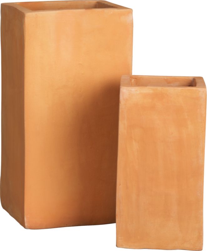 terracotta planters