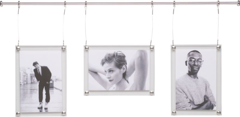 \#6 trapeze frame shopping in CB2 frames, photo albums