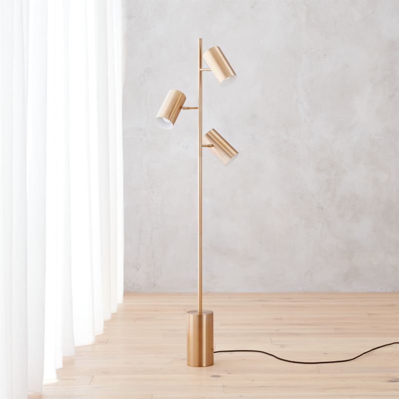 trio floor lamp | CB2